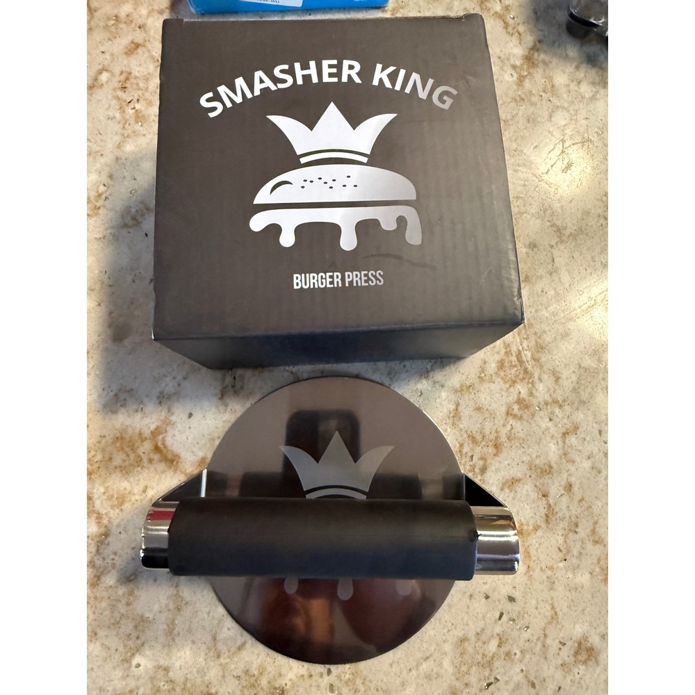 Smasher King Stainless Steel Burger Press Smash Burger Smasher X004UHG8PB